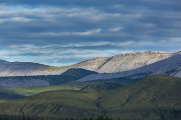 Obraz premium Mountains in tundra