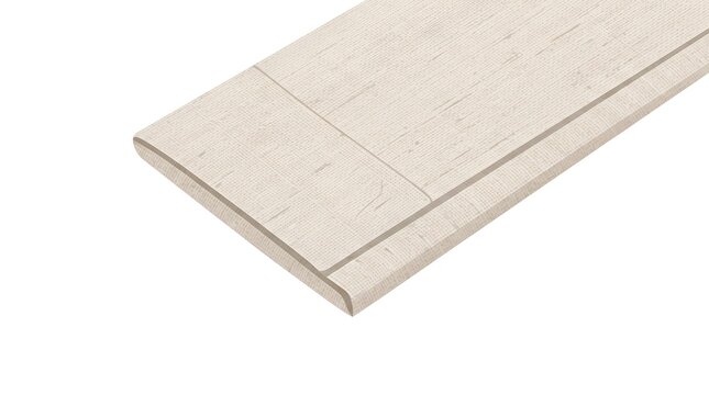 Folded Linen Fabric Slub Texture &mdash; Oatmeal Bone White Minimalist Clean Vector