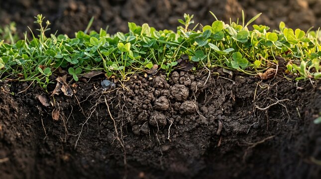 Living roots reveal the structure of fertile black chernozem