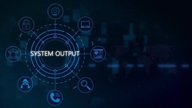 Digital system output hud interface with global network connectivity and data analytics technology