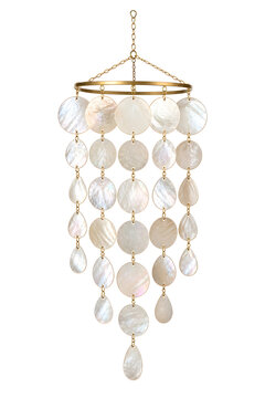 Suncatcher Made with Translucent Capiz Shell