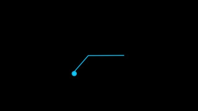 Animation Call Out No Title, HUD elements element on black color background