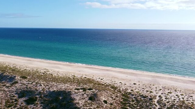 Comporta Beach aerial view, Portugal