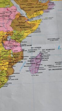 Map of Madagascar