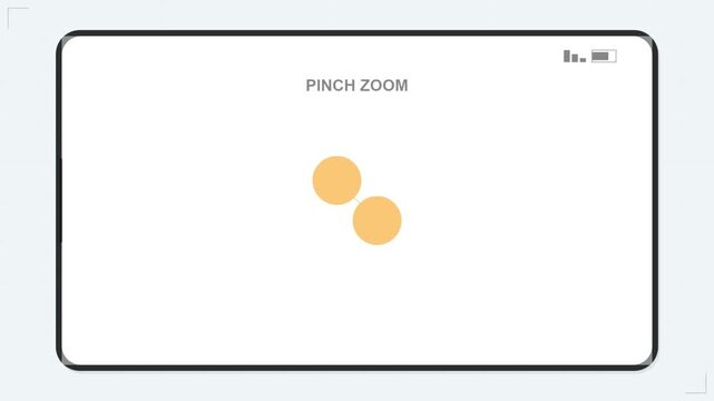 Smartphone Interface Touch Gesture Interaction Set