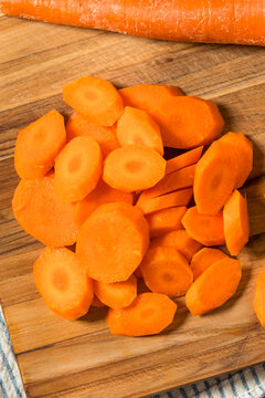 Organic Raw Cut Orange Carrots