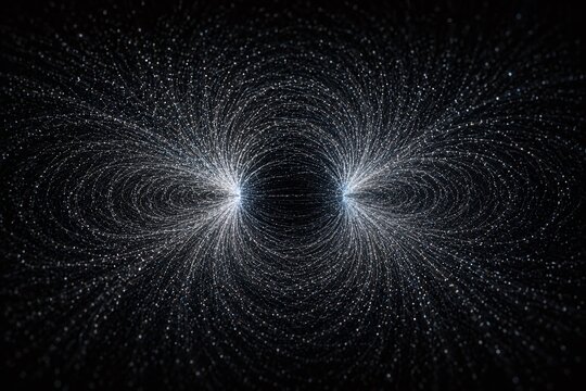Magnetic Pole Field Visualization Through Invisible Magnetic Flux
