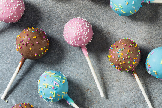 Sweet Homemade Assorted Cake Pops