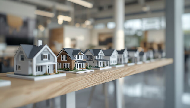 A miniature scale model of one's own home.