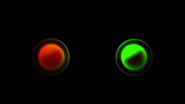 3d animation of Human cell or Embryonic stem cell microscope background