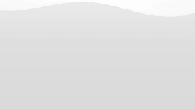 Minimalist white paper landscape unfolding slowly with soft shadows, concept for artistic design, creative background and clean presentation