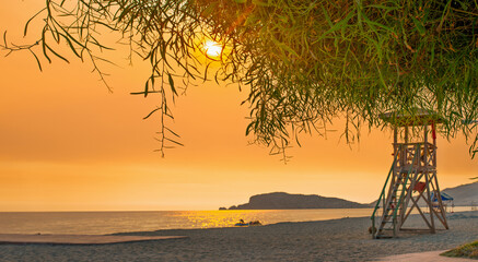 Obraz premium beautiful views of sunny Alanya Turkey for background