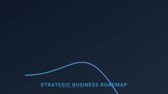 Strategic Business Roadmap Motion Graphics