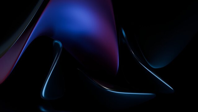Abstract futuristic desctop background. Wallpaper for a gaming pc. 3d rendering