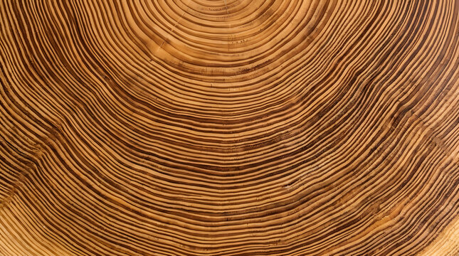 Tree Growth Rings Cross Section Abstract Visual Background with Clean Commercial Design Style Featuring Gradient, Texture, Wallpaper with Digital