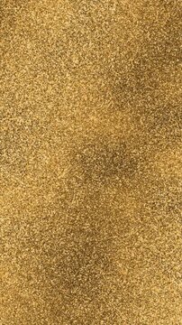 Vertical 9:16 gold glitter surface texture sparkling shimmer seamless loop background 4K