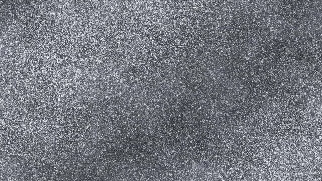 Silver glitter surface texture sparkling shimmer light seamless loop background 4K