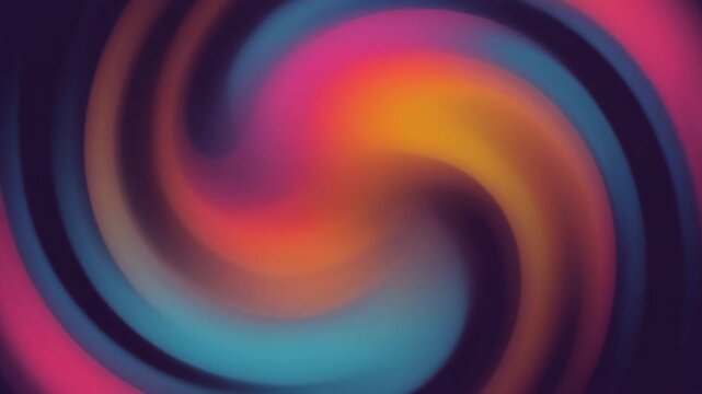 Abstract digital art background featuring a vibrant colorful swirl with smooth gradient transitions in a dynamic radial composition for modern graphic design.