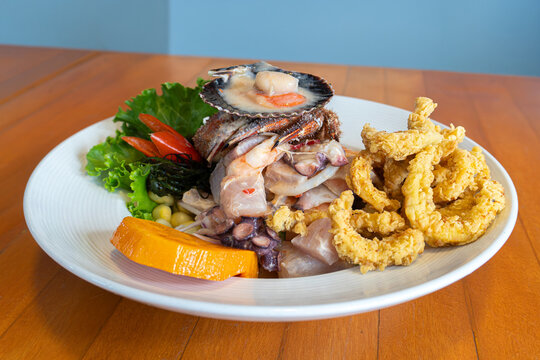 Comida peruana, cebiche, seafood