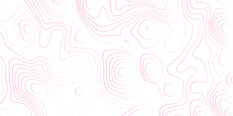Delicate pink abstract topographic contour map lines with topographic abstract background minimalist cartography geography elevation graphics landscape geometric backdrop navigation © MD OSMAN