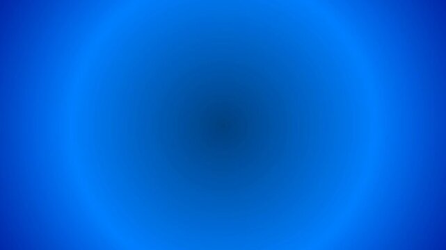 Gradient field shows a radial transition from a dark center to a bright electric blue edge. color gradient flow animation