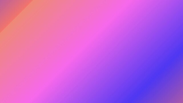 Gradient background displays a smooth transition from soft pink to vibrant purple colors. . color gradient flow animation