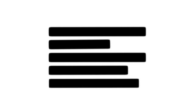 anemation of bookmarks line icon 4k anemation.