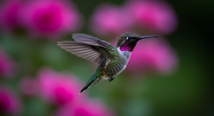 Fototapeta premium bird species on the flight mode illustration 