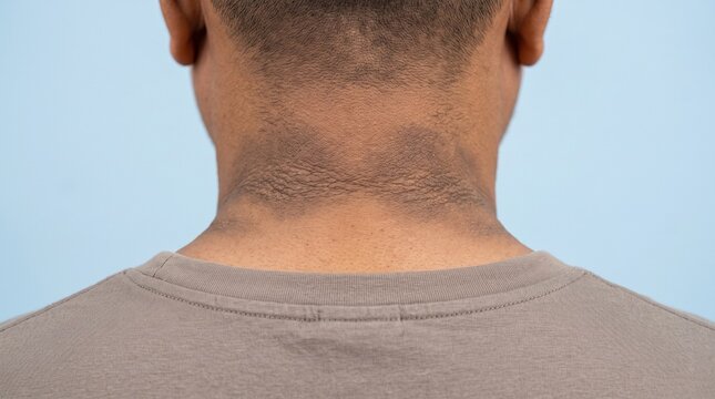 Moderate Neck Acanthosis Nigricans Associated with Metabolic Syndrome