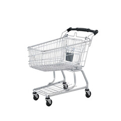 shopping cart in PNG image isolated on transparent background. © png image