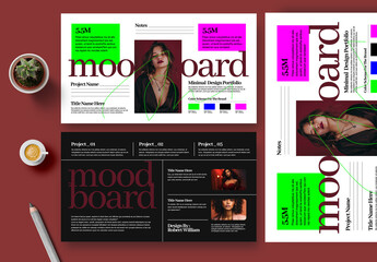 Creative Mood Board Design Template