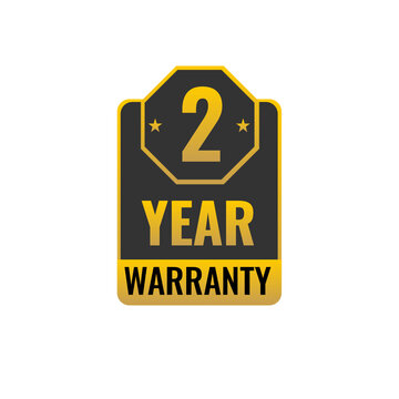 2 Year Warranty Premium PNG, Extended Product Assurance and Guarantee Badge