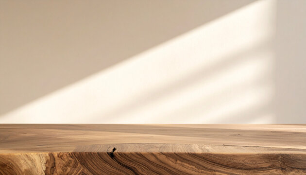 Luxury Beige Stone Background with Copy Space Generative AI
