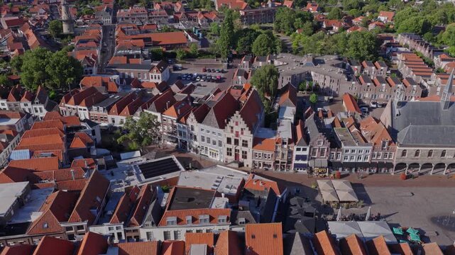 Zierikzee (Zeeland, The Netherlands) | Drone