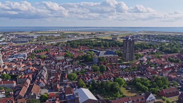 Zierikzee (Zeeland, The Netherlands) | Drone