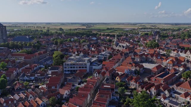 Zierikzee (Zeeland, The Netherlands) | Drone