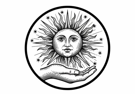 Celestial Embrace: A Handful of Sunshine