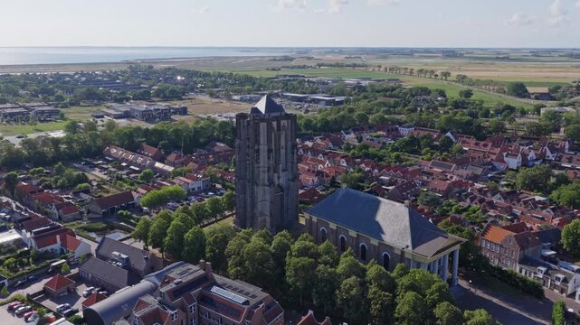 Zierikzee (Zeeland, The Netherlands) | Drone