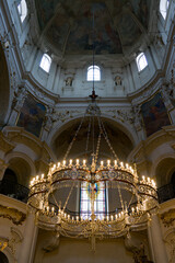 Obraz premium Interior of a Church in Prague