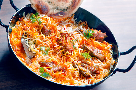 Mutton Biryani ,Indian food