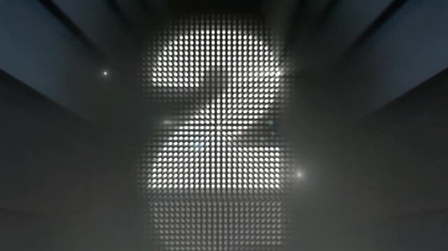 countdown timer, digital circular animation from 5 to 0 seconds on black background. Simple 5-second, 3 Second , reverse countdown timer version included Movies start intro 5 4 3 2 1 0 count down and 