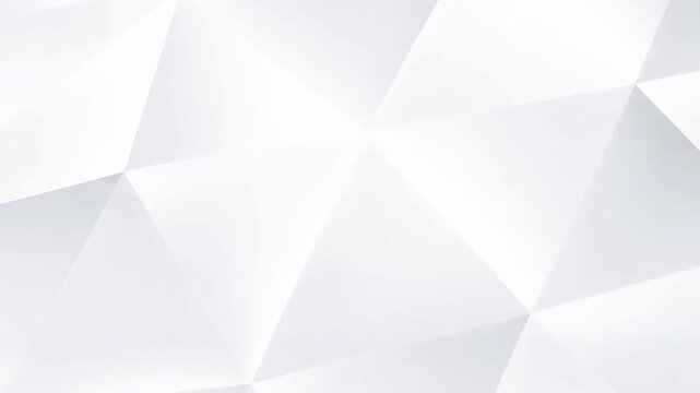Polygon Background with White Geometric Triangle Pattern Shapes for Corporate Presentation and Web Design