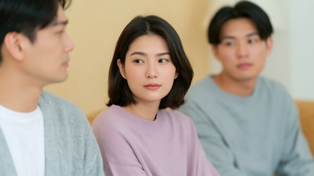 Polyamorous Asian youth. Sexual life of Korean zoomers. Amour of three. Polyamory