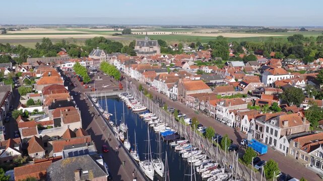 Brouwershaven (Zeeland, The Netherlands) | Drone