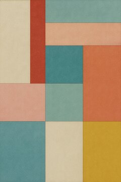 Pastel Quilt Block Pattern