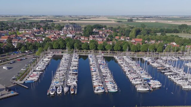 Brouwershaven (Zeeland, The Netherlands) | Drone