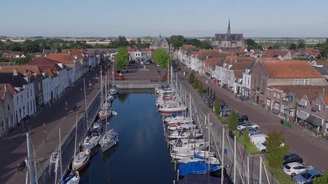Brouwershaven (Zeeland, The Netherlands) | Drone