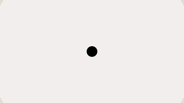 Looping circles transition with a mask, alpha channel transparency in modern neutral colors: simple geometric 4K animation of circles scaling up from the center for broadcast, company presentation.