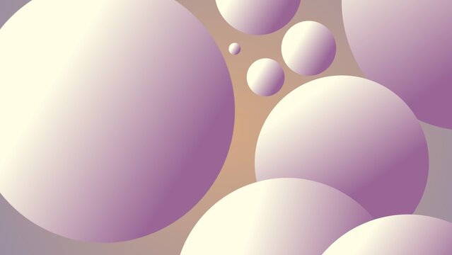 A modern abstract background featuring softly colored 3D spheres arranged in a flowing, layered pattern. The clean composition and gentle pastel tones create an elegant, sophisticated aesthetic
