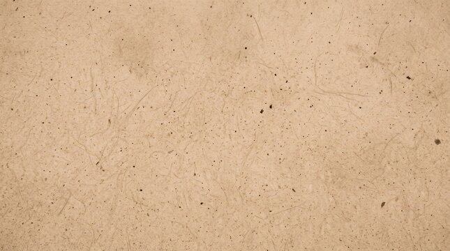Vintage beige paper texture with subtle scratches, speckles and grunge background for design